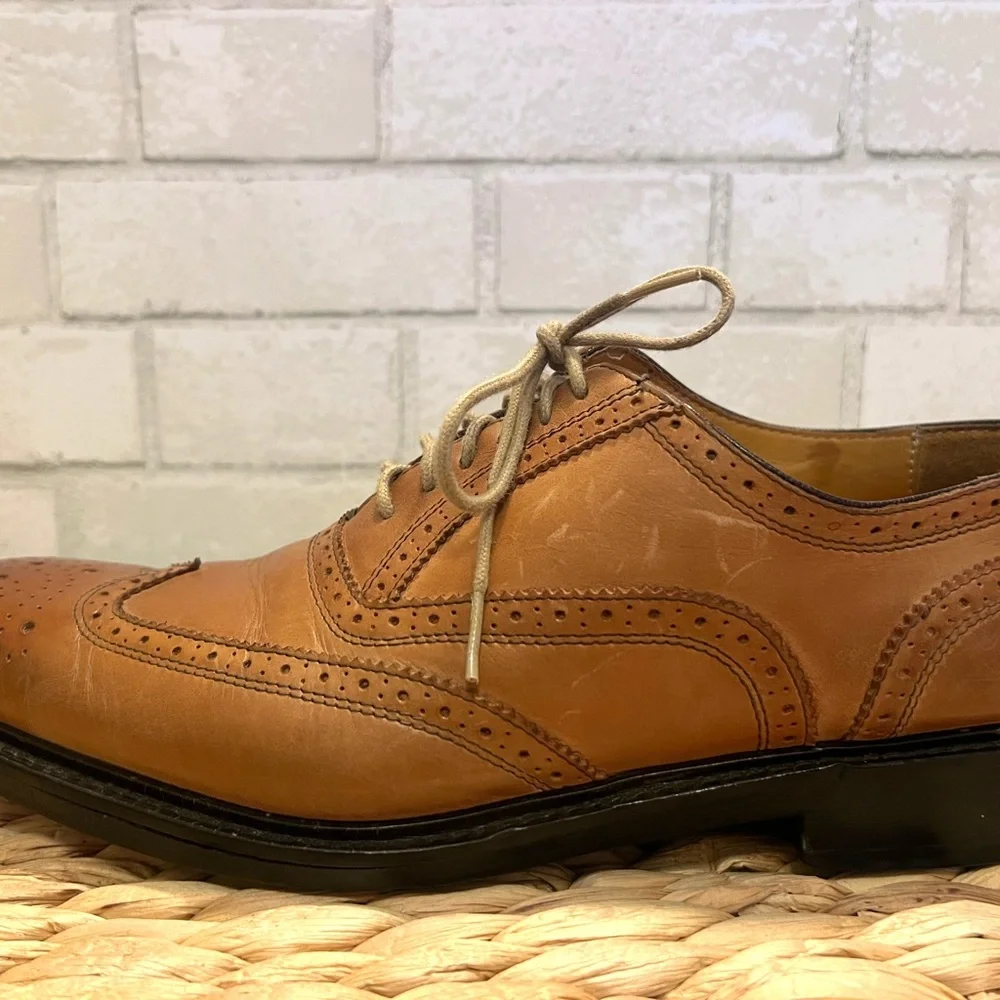 Mercanti Fiorentini Tan Leather‎ Oxfords